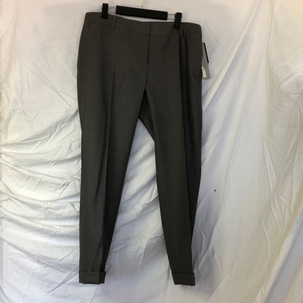 NWT - Beautiful Gray Pants W/Light Pinstripe